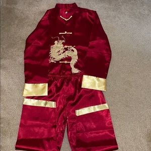 Chinese traditional dragon outfit